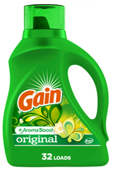 Gain Laundry Detergent Original 46 Oz, 6/cs.